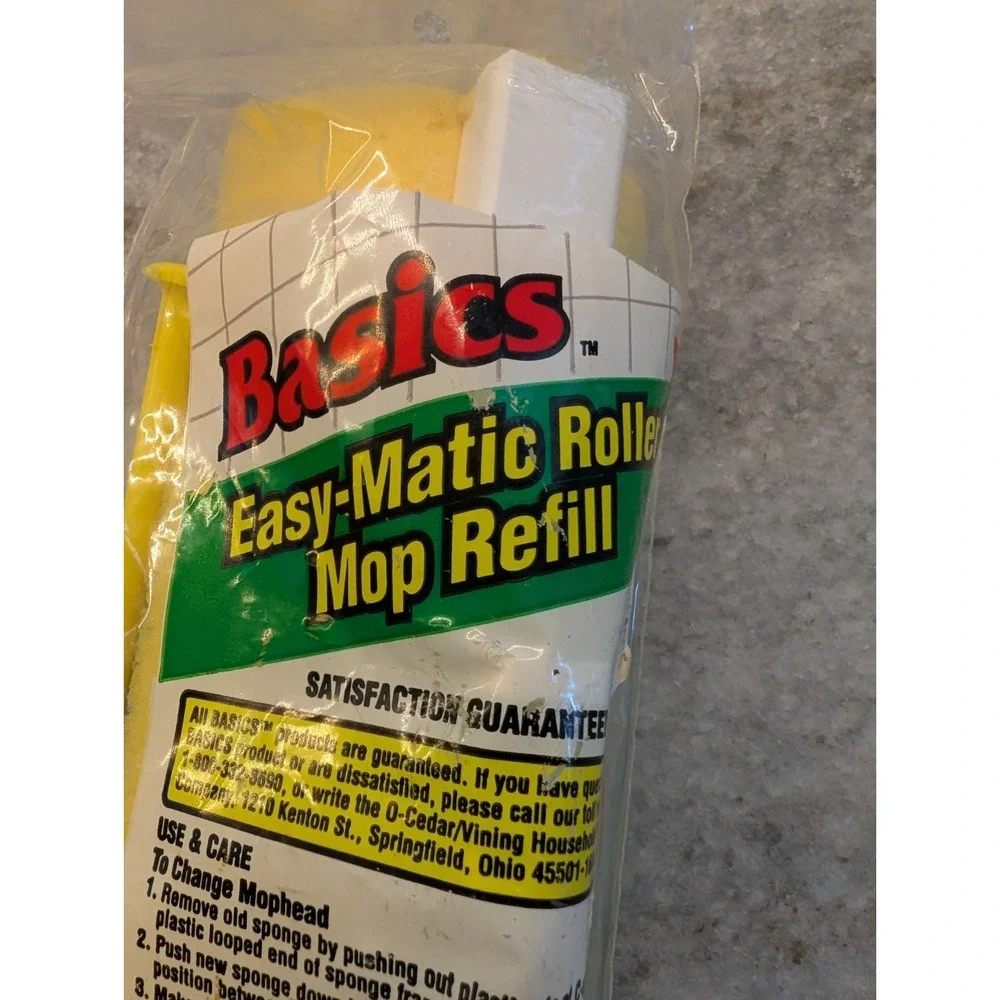 1994 O-Cedar Easymatic Roller‎ Mop Refill Number #251